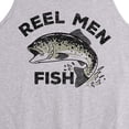 thumbnail image 2 of Instant Message - Reel Men Fish - Men's Jersey Tank Top, 2 of 5