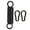 G, variant on Durability Rotating Spring Open Hook Tension Spring Pullbacks Secure Spring for Hammocks and Rocking