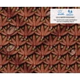 thumbnail image 2 of Soimoi Home & Outdoor Upholstery Fabric - Leaves Print - 56" Wide By 3 Yard - Ideal for Chairs, Table Covers & DIY Projects - Red, 2 of 7