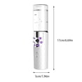 thumbnail image 3 of Xihbxyly Repelente de Mosquitos En Aerosol, Recargable Por Usb, Diseño Portátil, Tecnología de Pulverización Fina, Esencial para Viajes Al Aire Libre, Multiusos, Capacidad de 60 Ml, Tamaño Compacto,, 3 of 7
