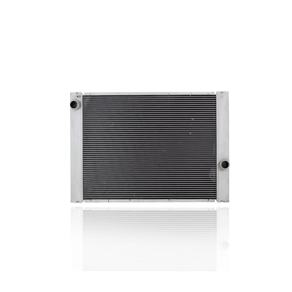 Radiator - Pacific Best Inc. Fit/For 2860 06-10 BMW 550i Sedan, 06-10 650i Manual Transmission - Plastic Tank Aluminum Core