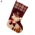 thumbnail image 2 of Bobasndm Oversized Christmas Stocking Decorations 3D Santa Snowman Reindeer Bear Decorations for Family Holiday Xmas Party Decorations, 2 of 9