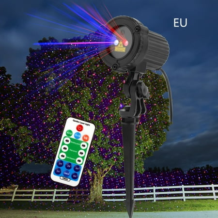 

Toyella Outdoor waterproof laser light garden lawn light Black EU