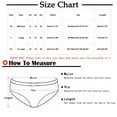 thumbnail image 2 of cfhntfmh Women's Underwear Cotton No Show Panties Low Rise Briefs Soft Strench Breathable Ladies Bikini Underwear, 2 of 4