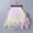 pink, variant on Girls Tulle Skirts  Mesh Skirt Long Tutu Skirts Irregular Gauze Dress Cake Rainbow Skirt Dress for Toddler Girls