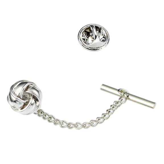 Alloy Mens Tie Tack Pins Collar Pin Brooch Lapel Pin for Meeting Wedding