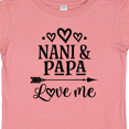 thumbnail image 4 of Inktastic Nani and Papa Love Me Boys or Girls Baby T-Shirt, 4 of 5
