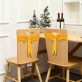 thumbnail image 6 of 1Pc Stretch Chair Bows,Chair Sashes,Valentine'S Day Decorations,Christmas Bow Chair,Tape For Holiday Party Decorations Dining Chair Backs,Tree, And Festive Home Decor(Chair Cover Not Included), 6 of 9