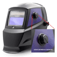 thumbnail image 2 of Careta Soldador Electrónica Argón Soldar 9-13 Casco Sombra Color Negro, 2 of 10