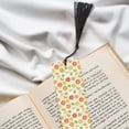 thumbnail image 6 of Kdxio Colorful Lemons Print Metal Tassel Bookmarks,Perfect Gift for Art Lovers and Bookworms Metal Bookmarks for Women, 6 of 8