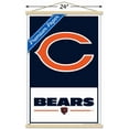 thumbnail image 2 of NFL Chicago Bears - Logo 21 Wall Poster, 22.375" x 34" Framed, 2 of 4