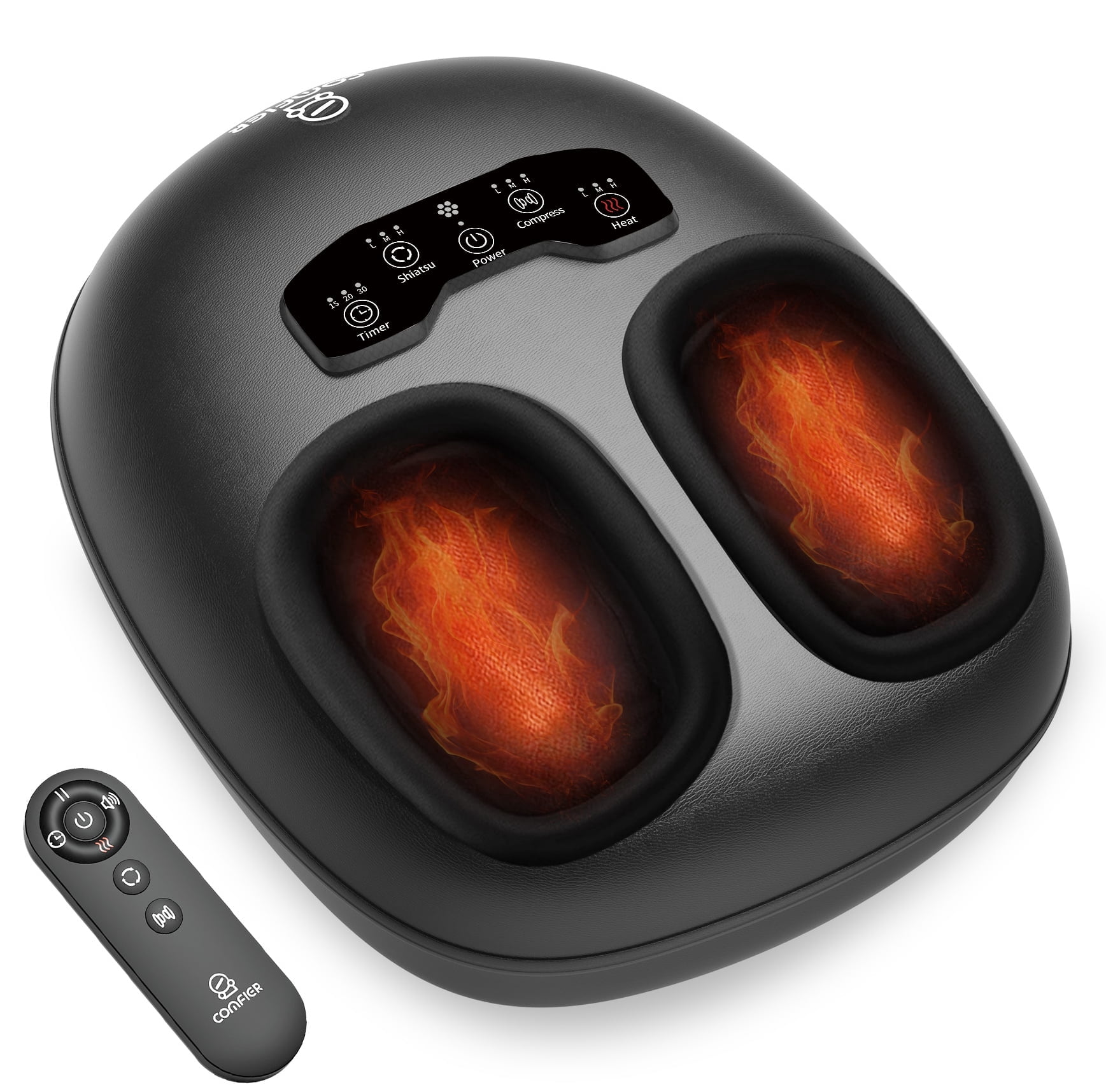 Comfier Shiatsu Foot Massager with Heat and Air Compression photo 1