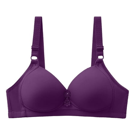 

Womens Lingerie Sets Clearance Solid Bib Pants Coverall Gathering Steel Ring Free Lingerie Underoutfit Bras for Women Purple Xl