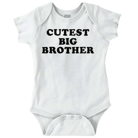 

Brother Newborn Infant Bodysuits For Boys Cutest Big Older Son Birthday Shower