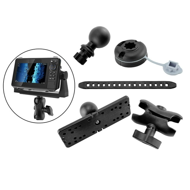 Ball Joint Marine Boat Depth So Mount Holder Mounting 360 Swivel for Boat - Round Base