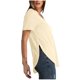 thumbnail image 4 of Fiudx Ofertas Flash Del Día Solo En Línea Camiseta Informal de Manga Corta con Cuello En V Liso a La Moda para Mujer, 4 of 6