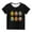 Black, variant on MeetoTime Boys Girls Easter Printed Short Sleeve Tops Crewneck Casual Loose T-shirt Kids Clothes