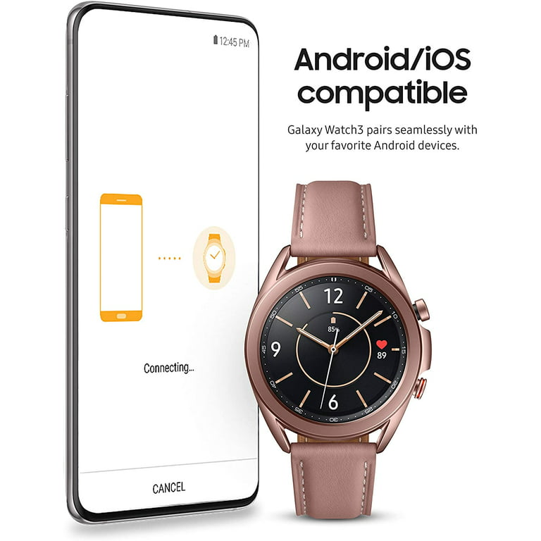 Restored Samsung Galaxy Watch3 R850U 41mm Smartwatch GPS Only