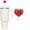 Red, variant on Bling Hearts Straw Covers Cap for Stanley Cup, Bling Diamond Rhinestone, 10mm Silicone Toppers, Straw Topper Compatible for Stanley 30&40 Oz Tumbler with Handle, Reusable Straws