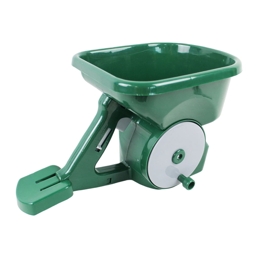 Hand Operated Adjustable Seeder For Even Distribution Of Compost Lime In Farm