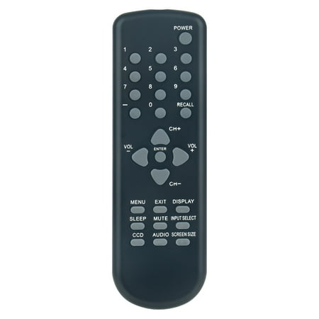 New 076E0RC011 Replace Remote Control compatible with SANSUI HDLCD185W HDLCD1909 HDLCD1909A HDLCD1909B
