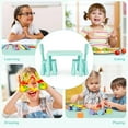 thumbnail image 5 of Pemberly Row Kids Table & 2 Chairs Set Toddler Activity Play Dining Baby Gift, 5 of 8