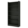 thumbnail image 3 of YYAo Buffet Sideboard for Bedroom,Living Room,Kitchen,Bookcase,Book Shelf with 6-Shelves,Black, 3 of 7