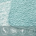 thumbnail image 5 of Home Soft Things 5 Piece Printed Microfiber Quilts Bedspread Set - Emma - Teal Aqua - King (102" x 90"), 5 of 8