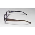 thumbnail image 4 of NEW VERA WANG LUXE MARINDA WOMENS/LADIES OVAL FULL-RIM AMETHYST FRAME DEMO LENSES 48-17-130 EYEGLASSES/SPECTACLES, 4 of 9
