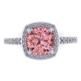 thumbnail image 3 of NANA Jewels 2ct Pure Brilliance Zirconia Halo Engagement Ring-Cushion Cut-October-8.5, 3 of 6