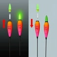 thumbnail image 6 of Short Tail 2023 Indicator Slip Drift Tube Buoy Strike Red Light/Green Light Electronic Fishing float Rock fishing Floats Light Float Bobbers RED LIGHT TAIL BUOYANCY-0.7G, 6 of 8