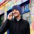 thumbnail image 7 of Youth Reflective Knit Beanie Hat For Sports Warm, 7 of 7