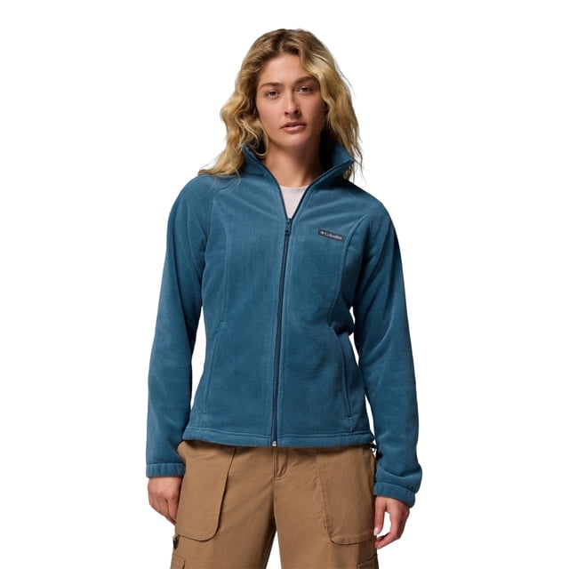 Chaqueta Polar Columbia Benton Springs para Mujer con Cierre Completo Everblue Talle XX-L