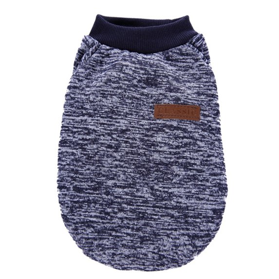 UDIYO Winter Warm Woolen Yarn Knit Dog Cats Sweater Pullover Jacket Coat Pet Clothes
