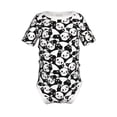 thumbnail image 2 of Balery Seamless Pattern Cute Panda Pattern Baby Climbing Clothes Infant Bodysuit Cute Infant Bodysuit Baby Romper-3 Months, 2 of 7