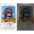 thumbnail image 2 of Caroline's Treasures SC9074CNL Labrador in Summer Flowers Ceramic Night Light, 6x4x3", multicolor, 2 of 2