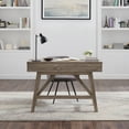 thumbnail image 3 of Linon Tracey Desk, Grey, Two spacious storage drawers, 3 of 12