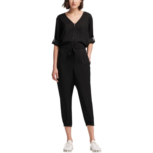 Mono de Manga con Lengüeta DKNY Negro Pequeño
