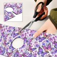 thumbnail image 6 of Yayeee Faucet Mat for Kitchen Sink 30" Diatomite Long Splash Guard Pad, Purple Butterfly Pattern, 6 of 7