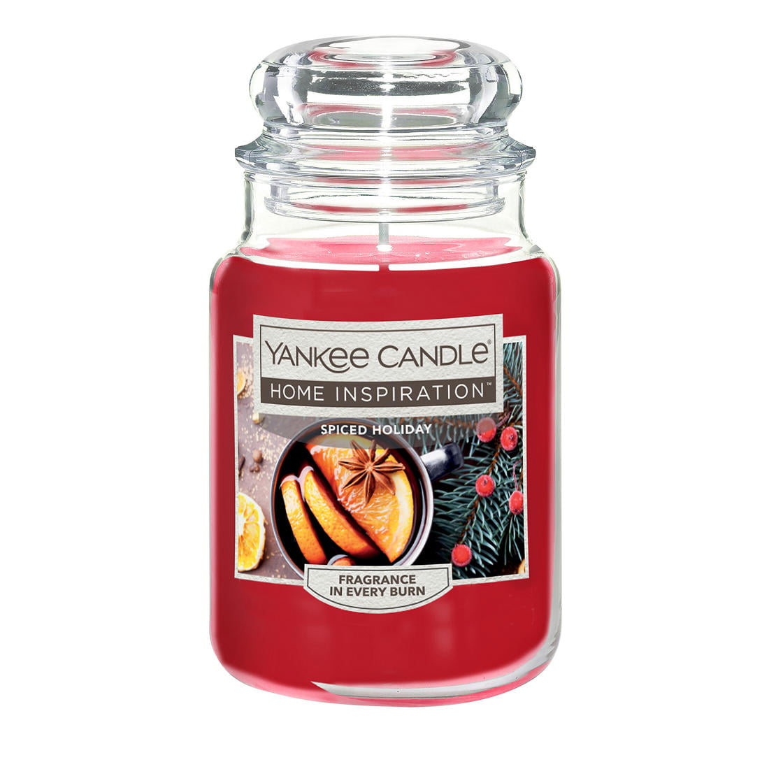 Yankee Candle Sugared Apple Christmas Large Jar 22oz  Free Ship NEW White 