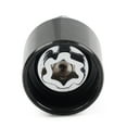 thumbnail image 2 of NS 1pc Locking Wheel Nut Lug Screw Key Removal Scoket Adaptor Tool 532 Metal Black & Silver Car for UP For Jetta/ For EOS/ For Passat/ For Sharan/ For Touran/, 2 of 5
