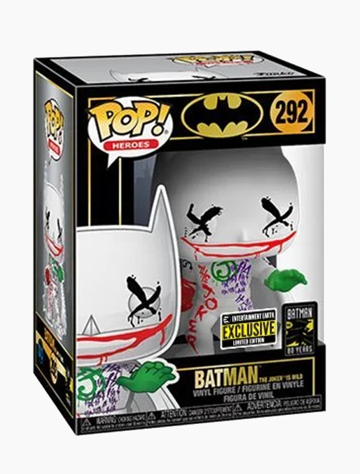 Funko Pop! Batman Jokers Wild #292 Exclusive + Protector 