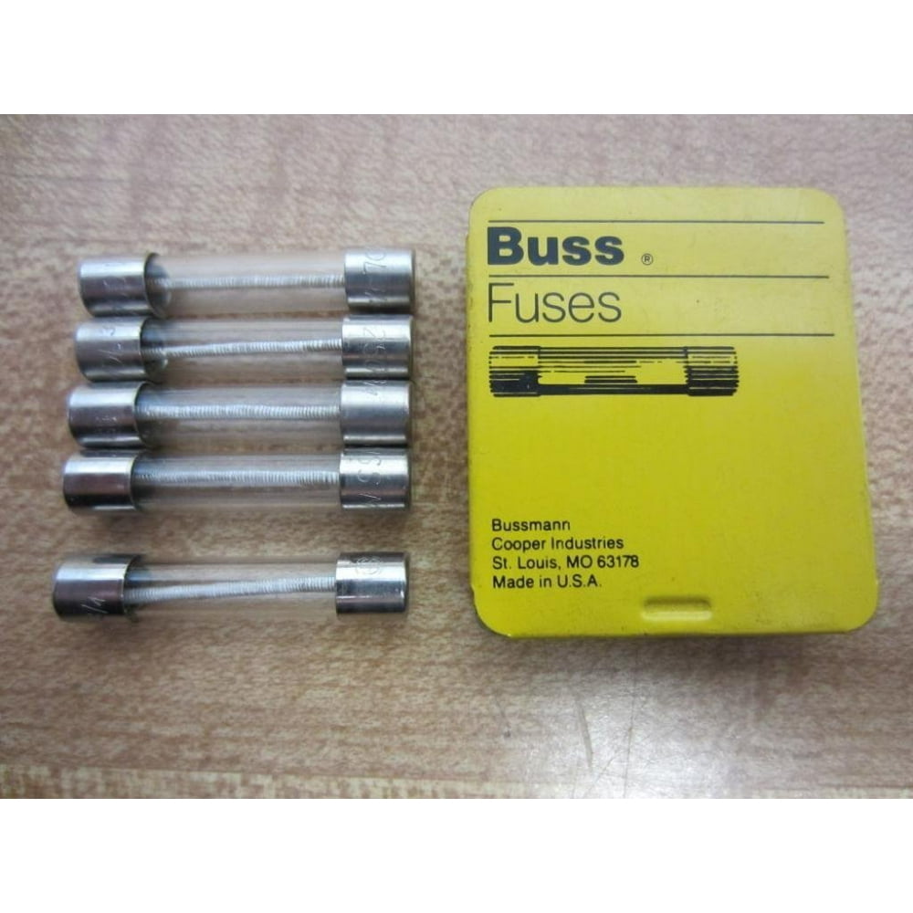 Bussmann MDL3/4 Buss Fuse 3/4A 250V MDL34 (Pack of 5)