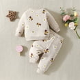 Infant Baby Girl Outfits Boys Long Sleeve Cartoon Floral Prints T Shirt Pullover Tops Pants