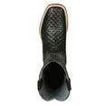 thumbnail image 4 of Men&rsquo;s Black Genuine Black Petatillo Leatherr Rodeo Boots 'El General' 45438, 4 of 4