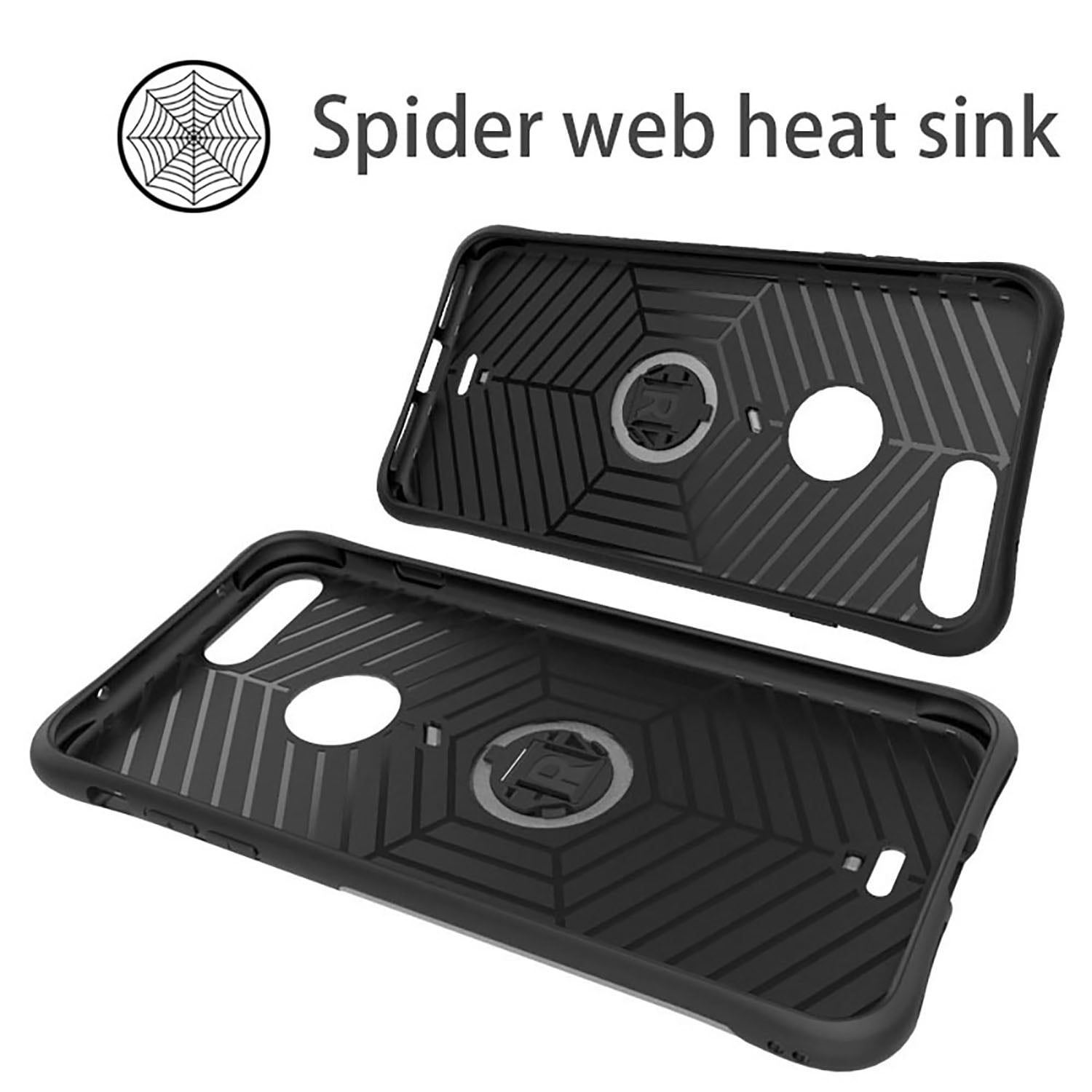 Hybrid Skin Protecion Case with Kickstand for Apple iPhone 7 Plus Exact Fit