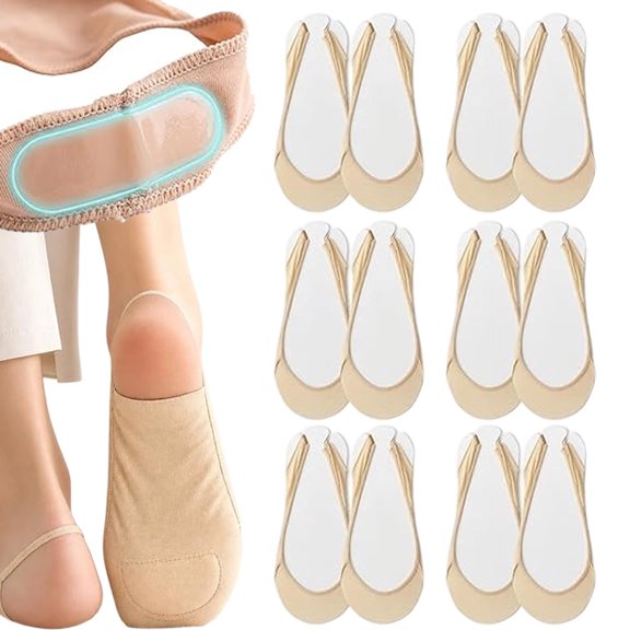 Women's Ice Silk No Show Ultra, Ultra Thin Ice Silk & Non Slip Stay-Put Comfort, for Sneakers Flats Loafers Everyday Wear