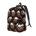 thumbnail image 1 of Fotbe Butterfly Skull Mochila de Lona con Estampado, Mochila Duradera, Mochila Versátil de Alta Calidad, Mochila Compacta Vintage-Medium, 1 of 5