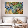 thumbnail image 2 of Elephant Stock Tree Roots Wall Art - Horizontal Canvas Wall Art - Living Room Wall Decor - Floral And Botanical Canvas - Gray And Blue Decor By Vincent Van Gogh - 51" x 34", 2 of 8