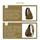 thumbnail image 2 of Eigraketly Bolsa de hombro en el pecho Bolsillo para botellas Bolsas de sujeción Bolsas de deportivas Mochilas de mochilero Marrón Eigraketly OD022866-02, 2 of 6